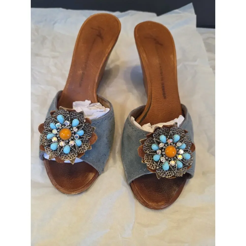 New Giuseppe Zanotti Wedges 8.5
